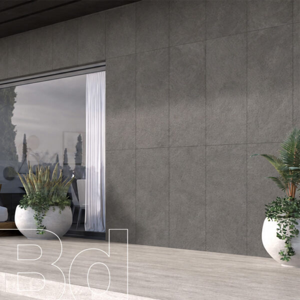 Porcelanato Fire Tectonique Grafito